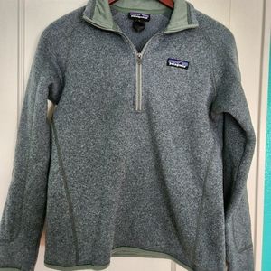 Patagonia Better Sweater sage green size small